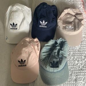 5 like new adidas hats!